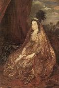 Portrat der Elisabeth oder Theresia Shirley in orientalischer Kleidung, Dyck, Anthony van